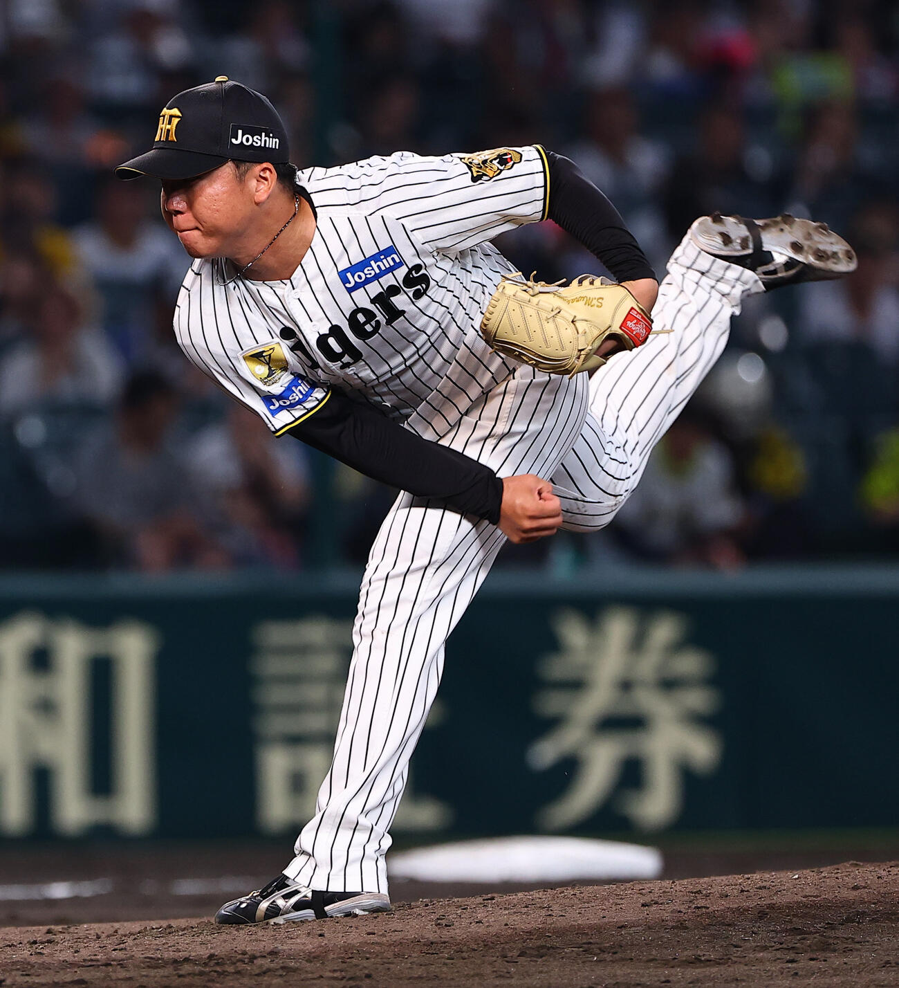 阪神対ヤクルト　阪神先発の村上頌樹（撮影・上田博志）