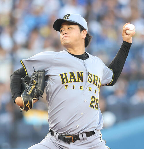 DeNA対阪神　先発登板する阪神高橋遥人（撮影・河田真司）