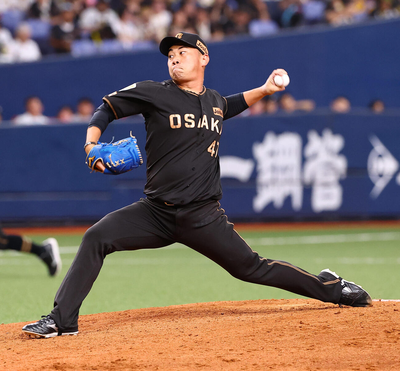 阪神対ヤクルト　阪神4番手の桐敷拓馬（撮影・上田博志）