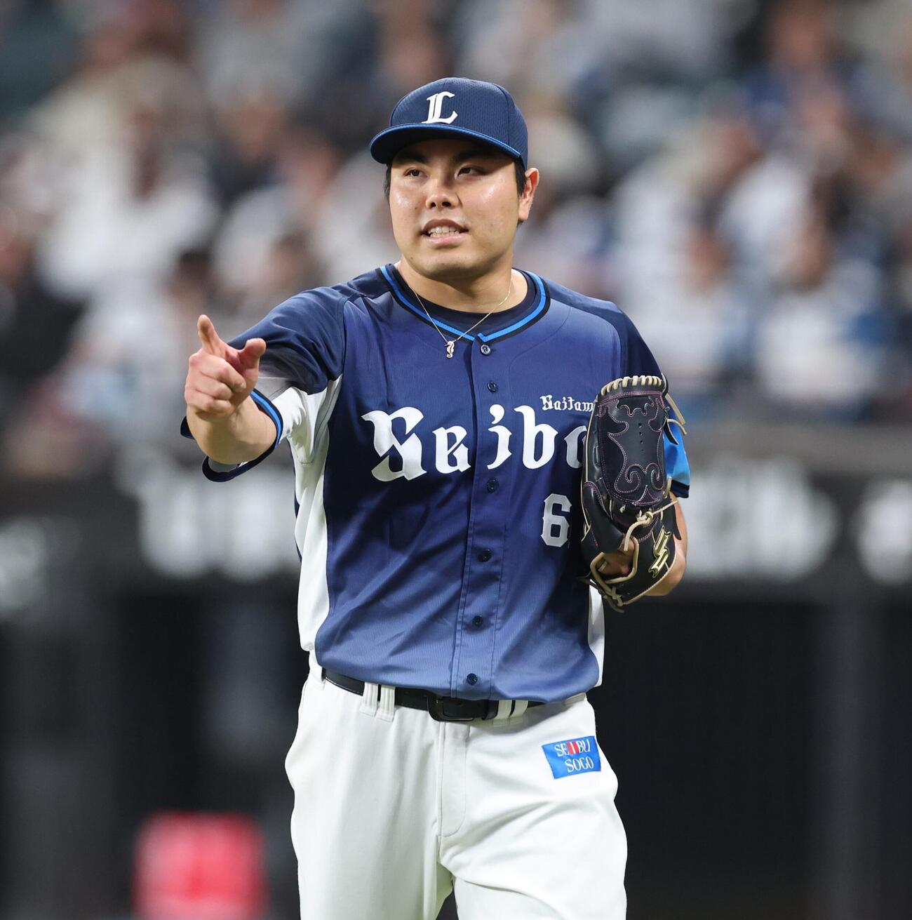 西武平良海馬（2026年5月撮影）