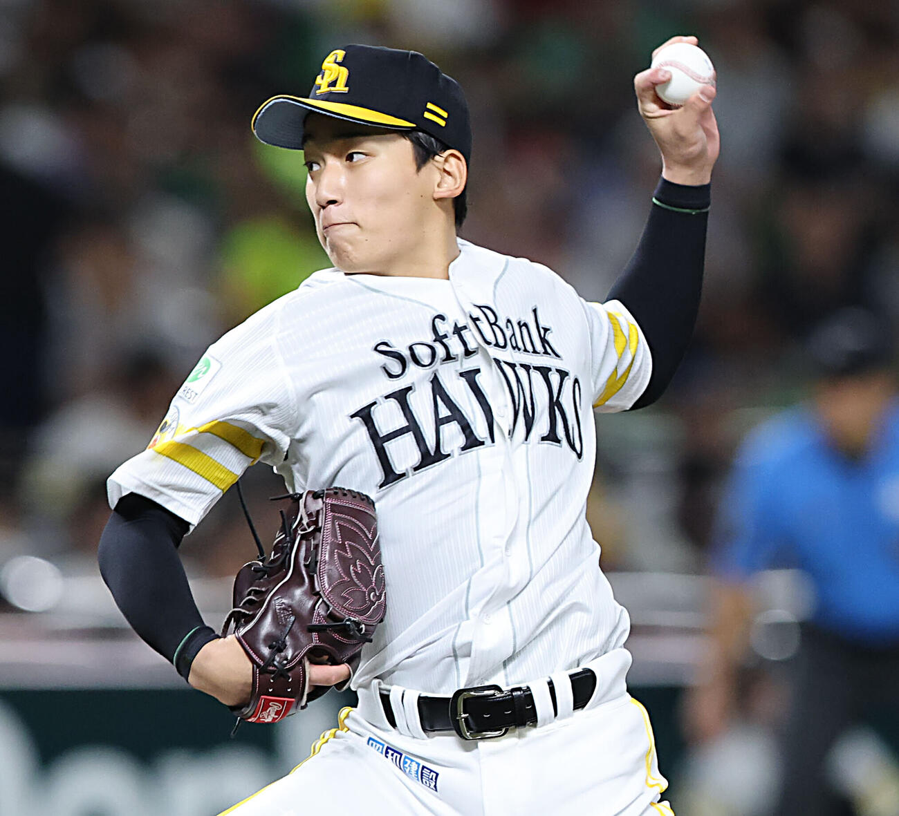 ソフトバンク前田悠伍（2026年9月撮影）