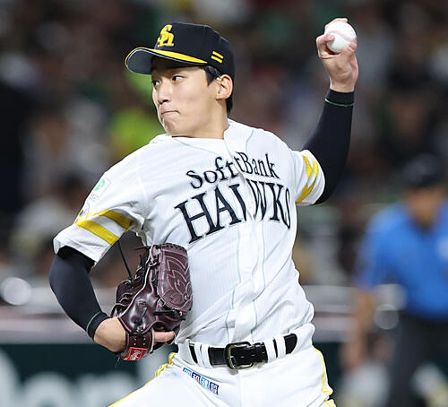 ソフトバンク前田悠伍（2026年9月撮影）