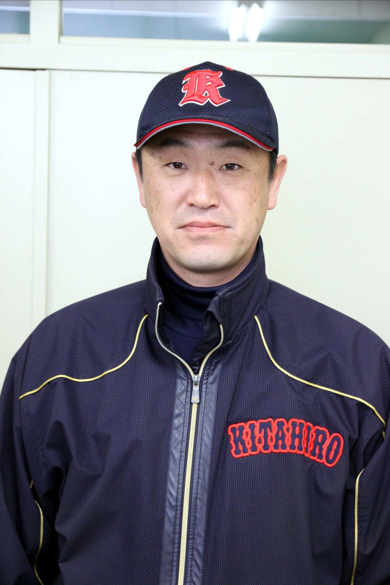 北広島高の森田監督（森田監督提供）