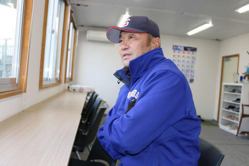 元駒大苫小牧監督として北海道の高校野球シーンを彩った西部ガス香田監督(撮影・中島宙恵)