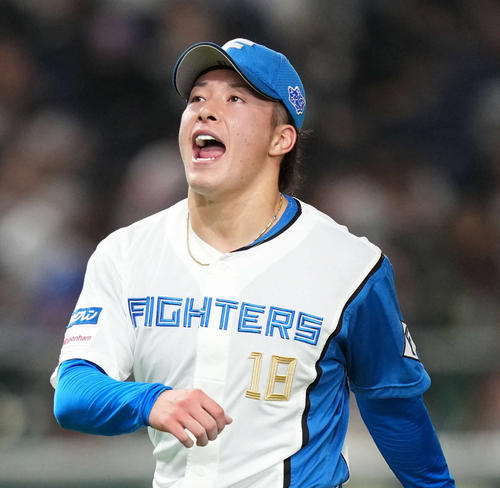 日本ハム吉田輝星投手(22年4月27日撮影)