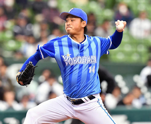 ＤｅＮＡ石田健大（２０１８年３月２３日撮影）