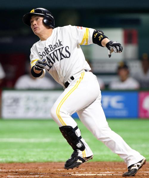 ソフトバンク甲斐拓也（２０１８年４月撮影）