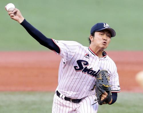 ヤクルト大下佑馬(2018年7月11日撮影)