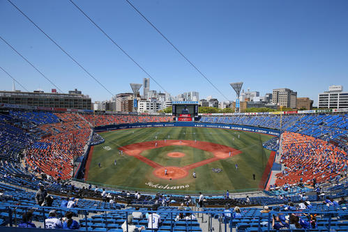 横浜スタジアム（2017年4月23日撮影）