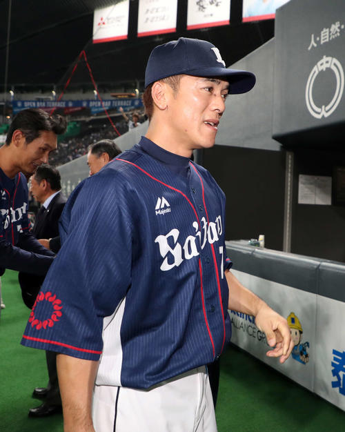 西武松井稼頭央(2018年9月30日撮影)