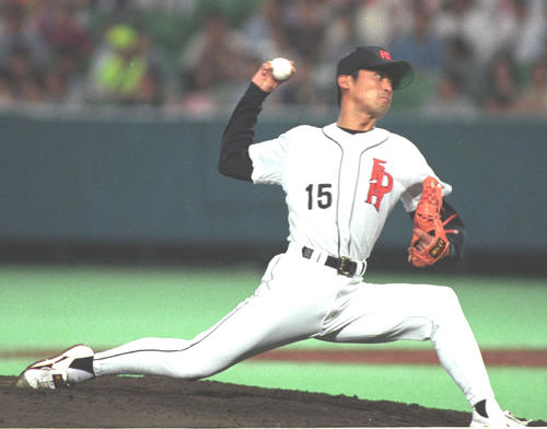 98年5月28日、ダイエー対オリックス、ダイエーの藤井将雄投手