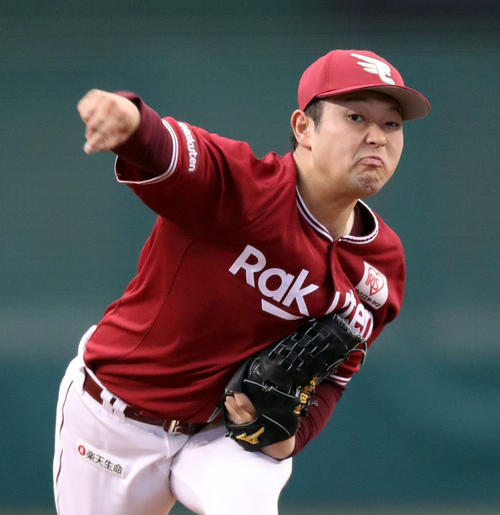 楽天池田隆英（2018年4月30日撮影）