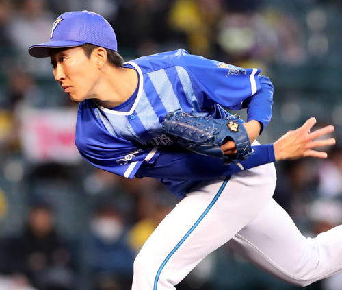 阪神対DeNA　阪神戦に先発する大貫（撮影・加藤哉）