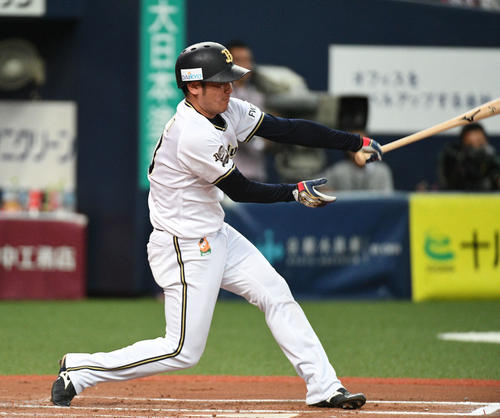 オリックス大城滉二（2019年7月16日撮影）