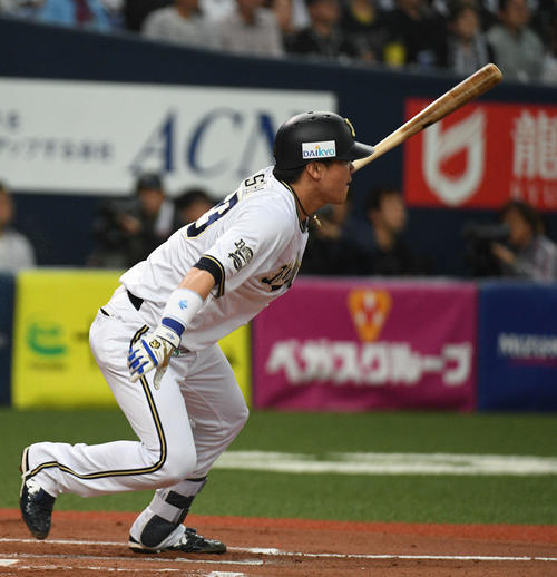 オリックス伏見寅威（2019年5月2日撮影）