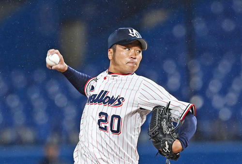 ヤクルト近藤一樹（2020年6月19日撮影）