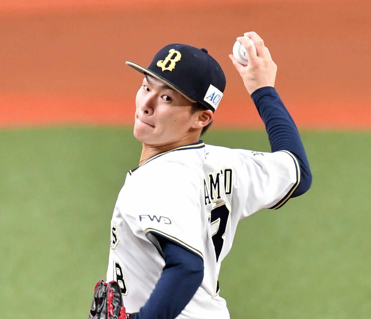 オリックス山本由伸（2020年9月29日撮影）