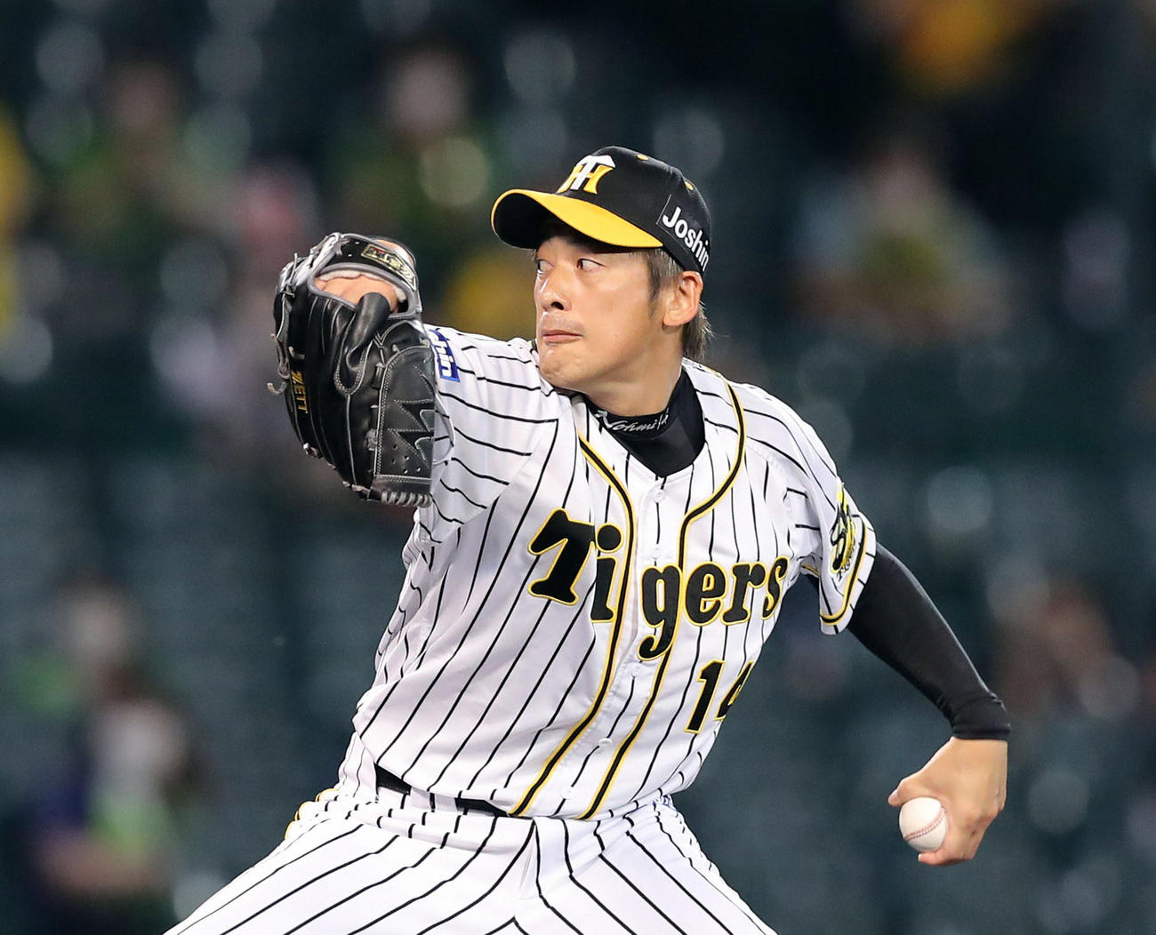 阪神時代の能見篤史（2020年7月16日撮影）