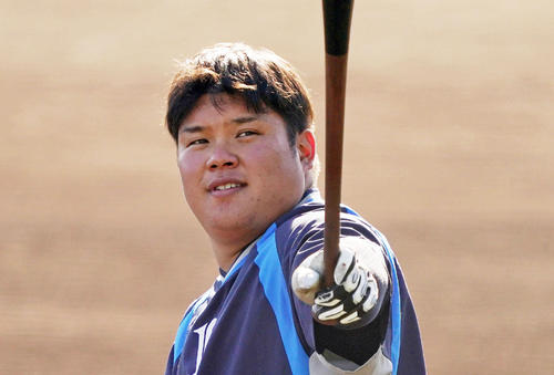 西武渡部健人（2021年2月8日撮影）
