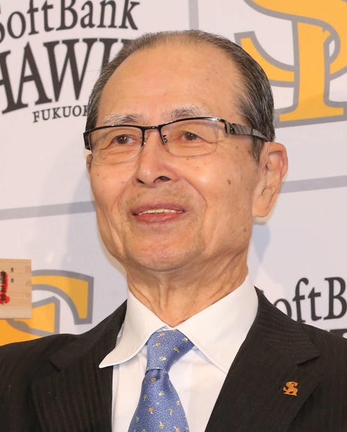 王貞治球団会長（2021年1月5日撮影）