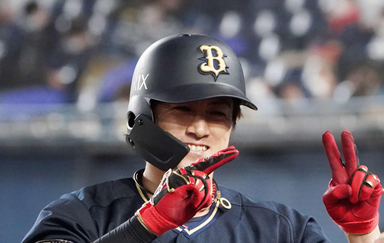 オリックス小田裕也（2020年10月6日撮影）