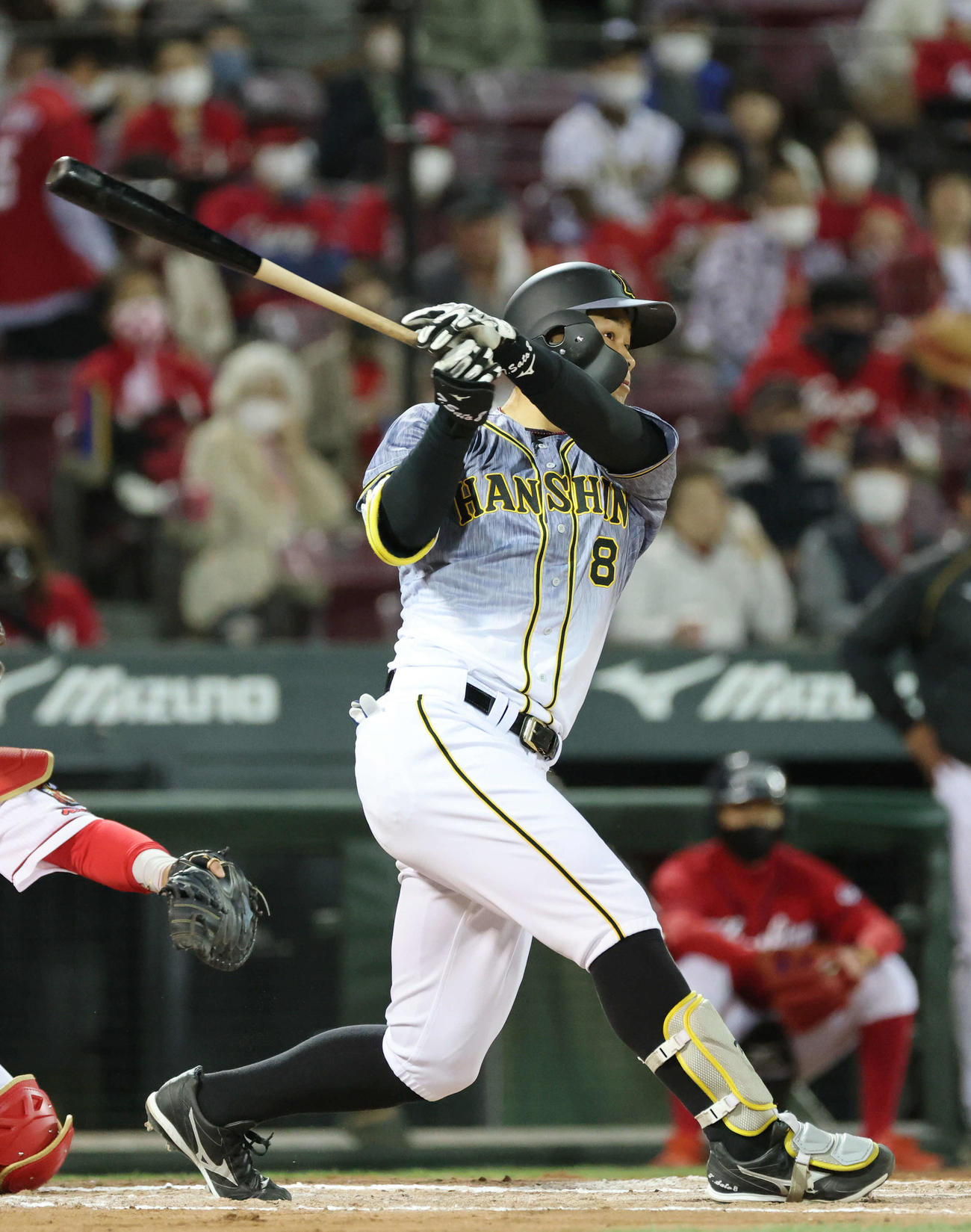佐藤輝明（2021年4月1日撮影）