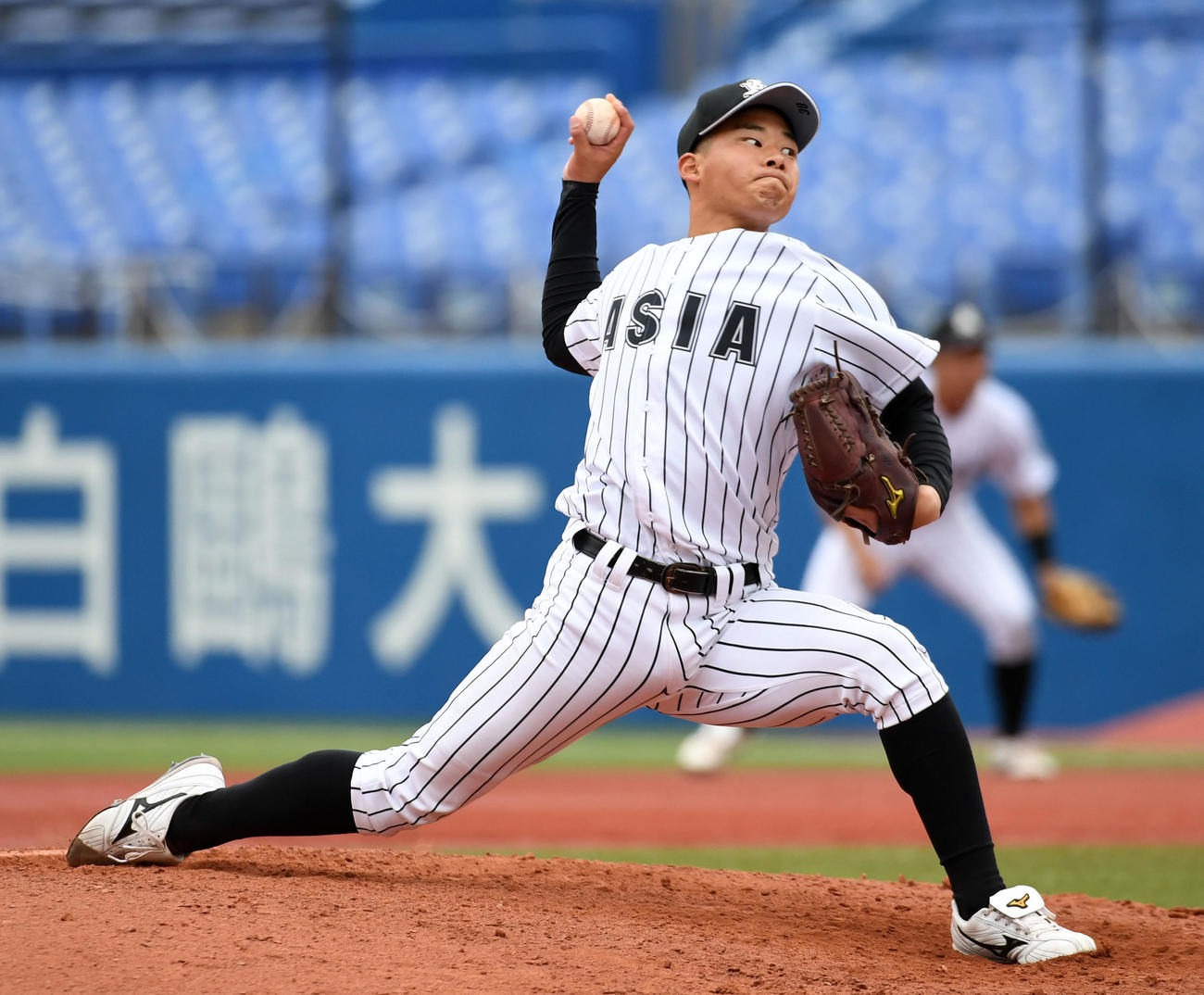 亜大・清水力斗（2018年4月17日撮影）