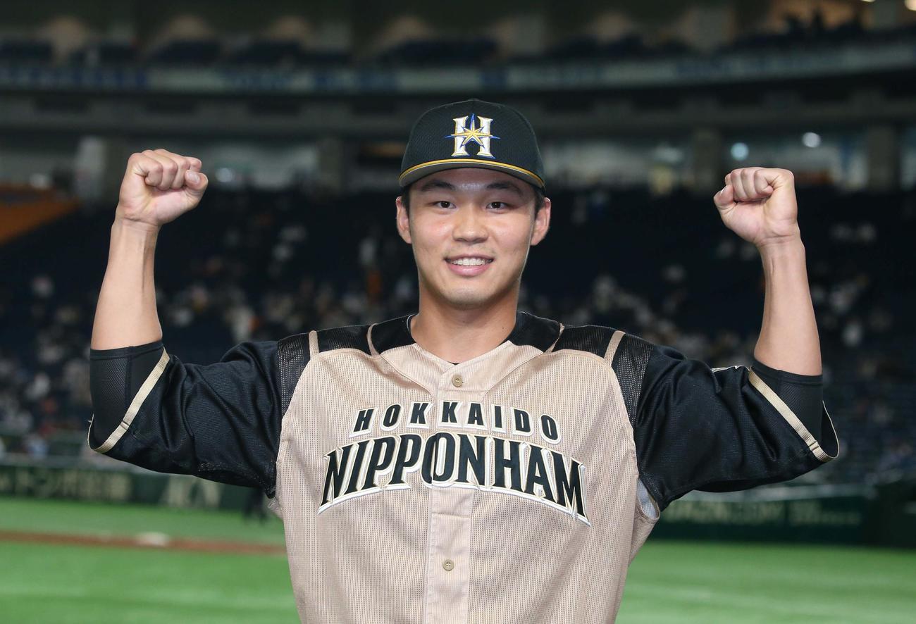 日本ハム王柏融