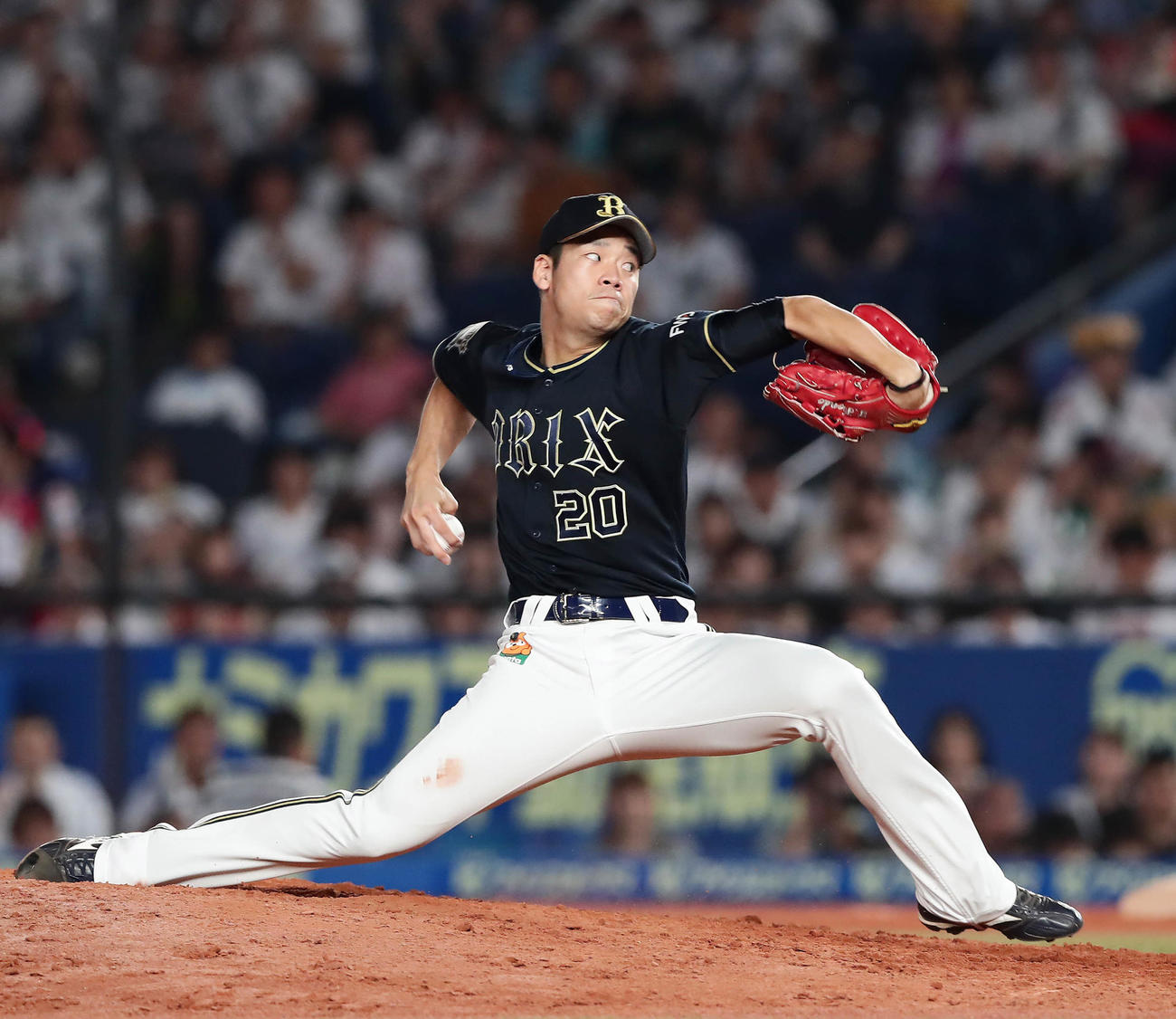 オリックス近藤大亮（2019年9月1日撮影）