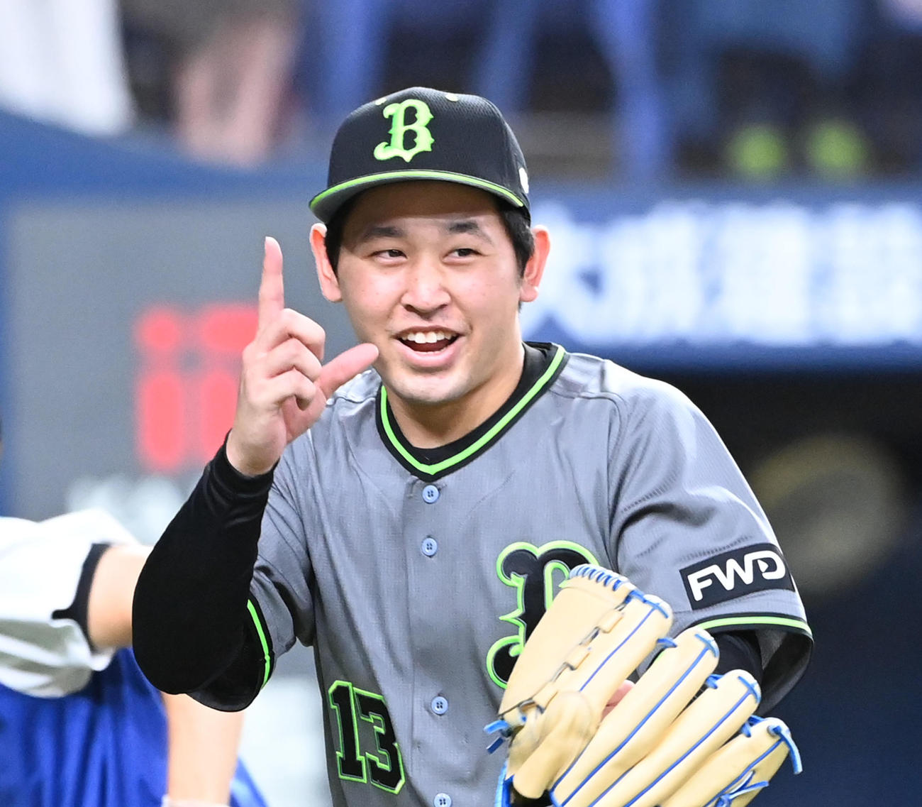 宮城大弥（2021年8月21日撮影）