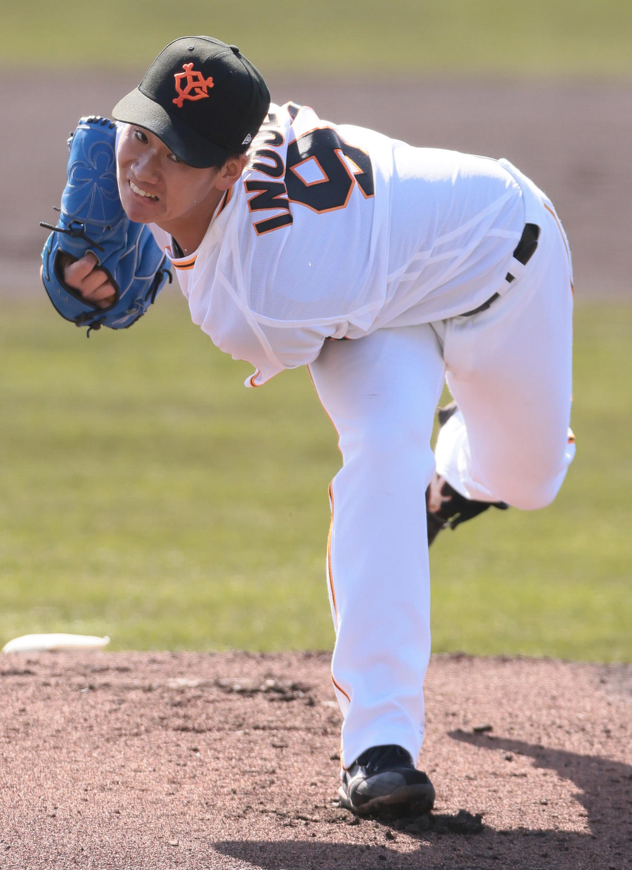 井上温大（2021年2月8日撮影）