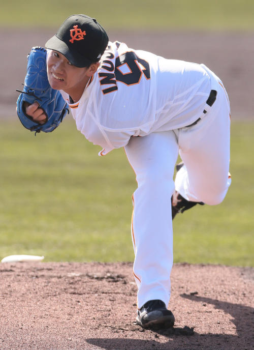 井上温大（2021年2月8日撮影）
