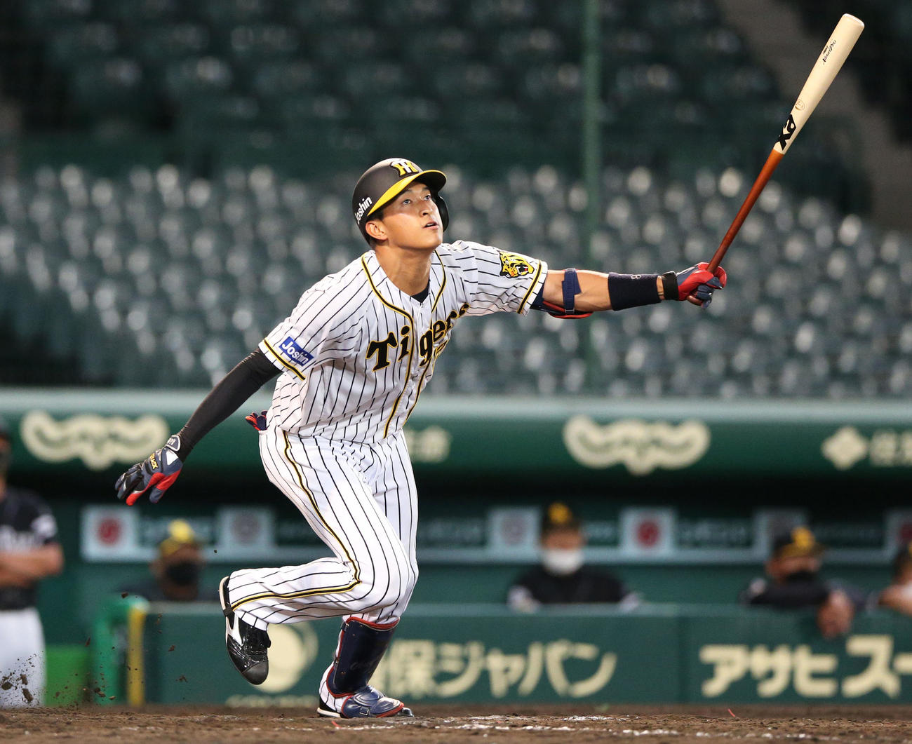 阪神奥山皓太（2021年6月12日撮影）