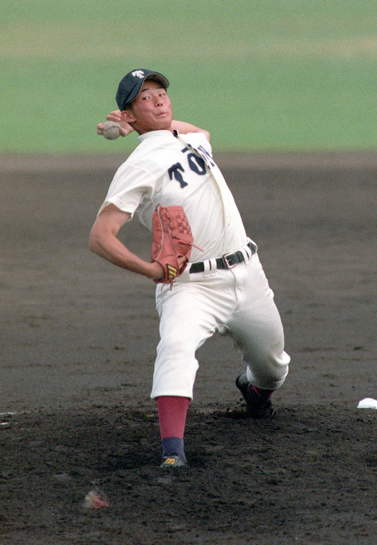 2001年　大阪桐蔭時代の岩田稔