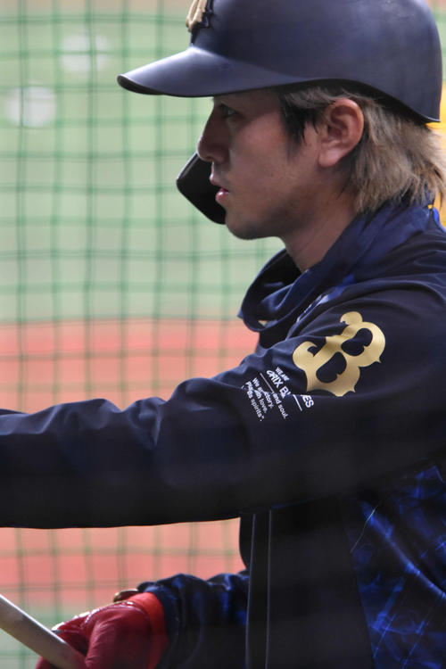 オリックス小田裕也（2021年7月16日撮影）