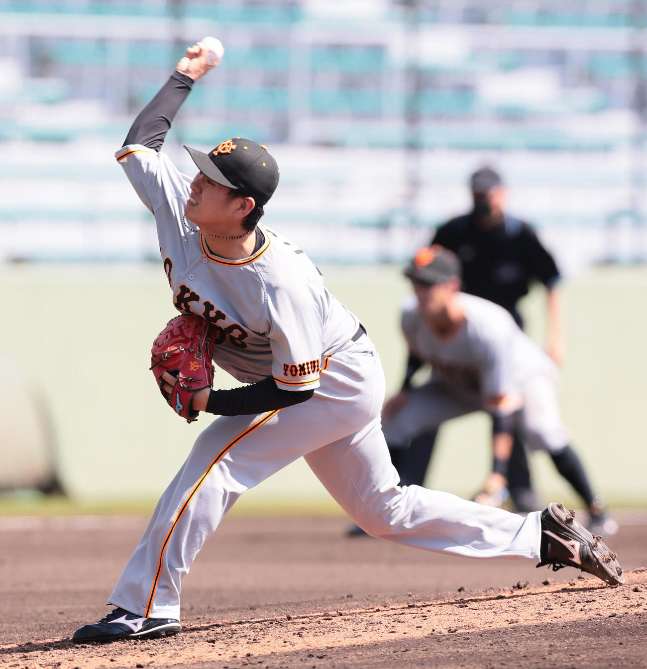 巨人伊藤優輔（2021年2月22日撮影）
