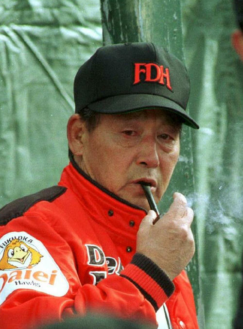 根本陸夫監督（93年2月撮影）