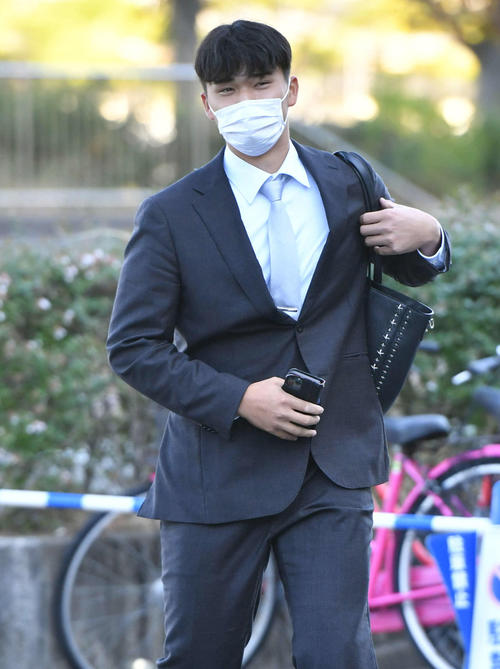 田上奏大（2021年12月9日撮影）