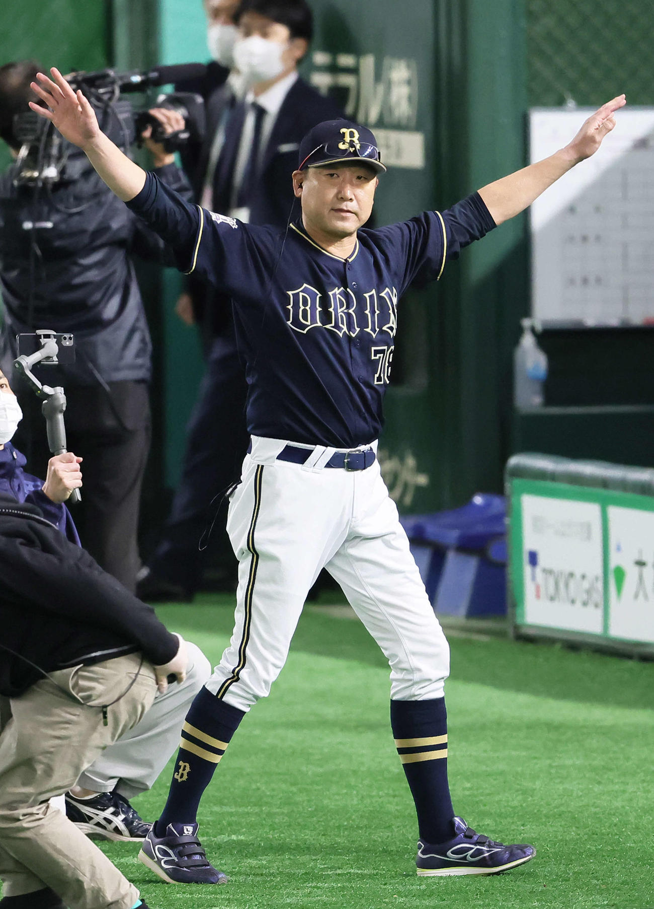 オリックス中嶋聡監督（2021年11月25日撮影）