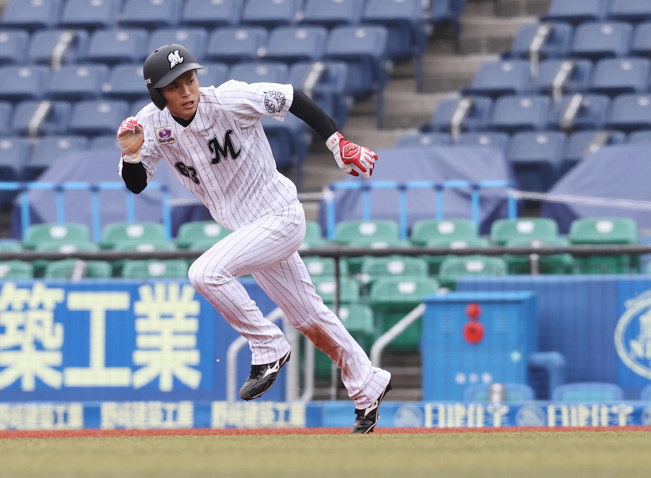ロッテ和田康士朗（2021年5月5日撮影）