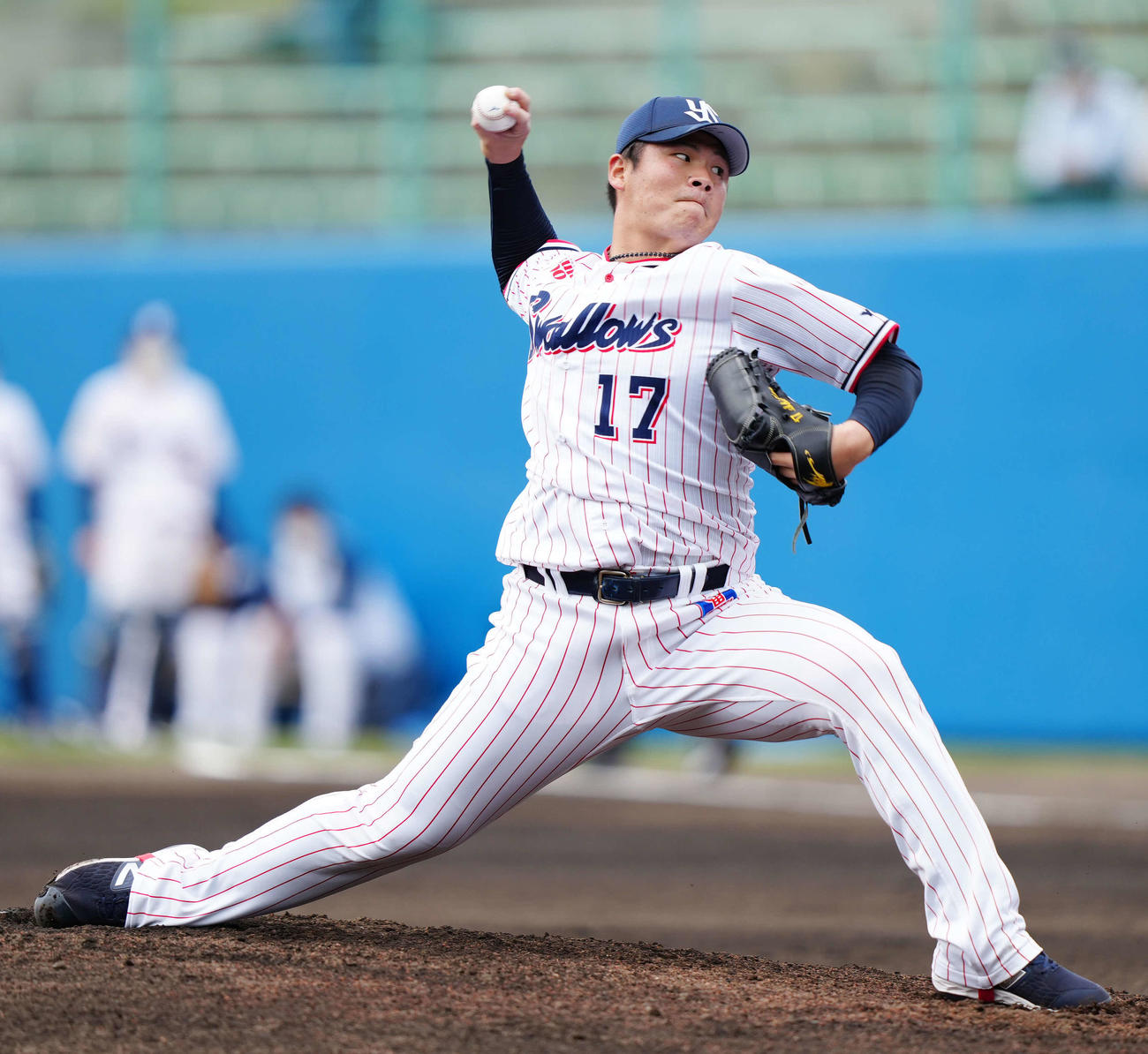 ヤクルト清水昇（22年2月26日撮影）