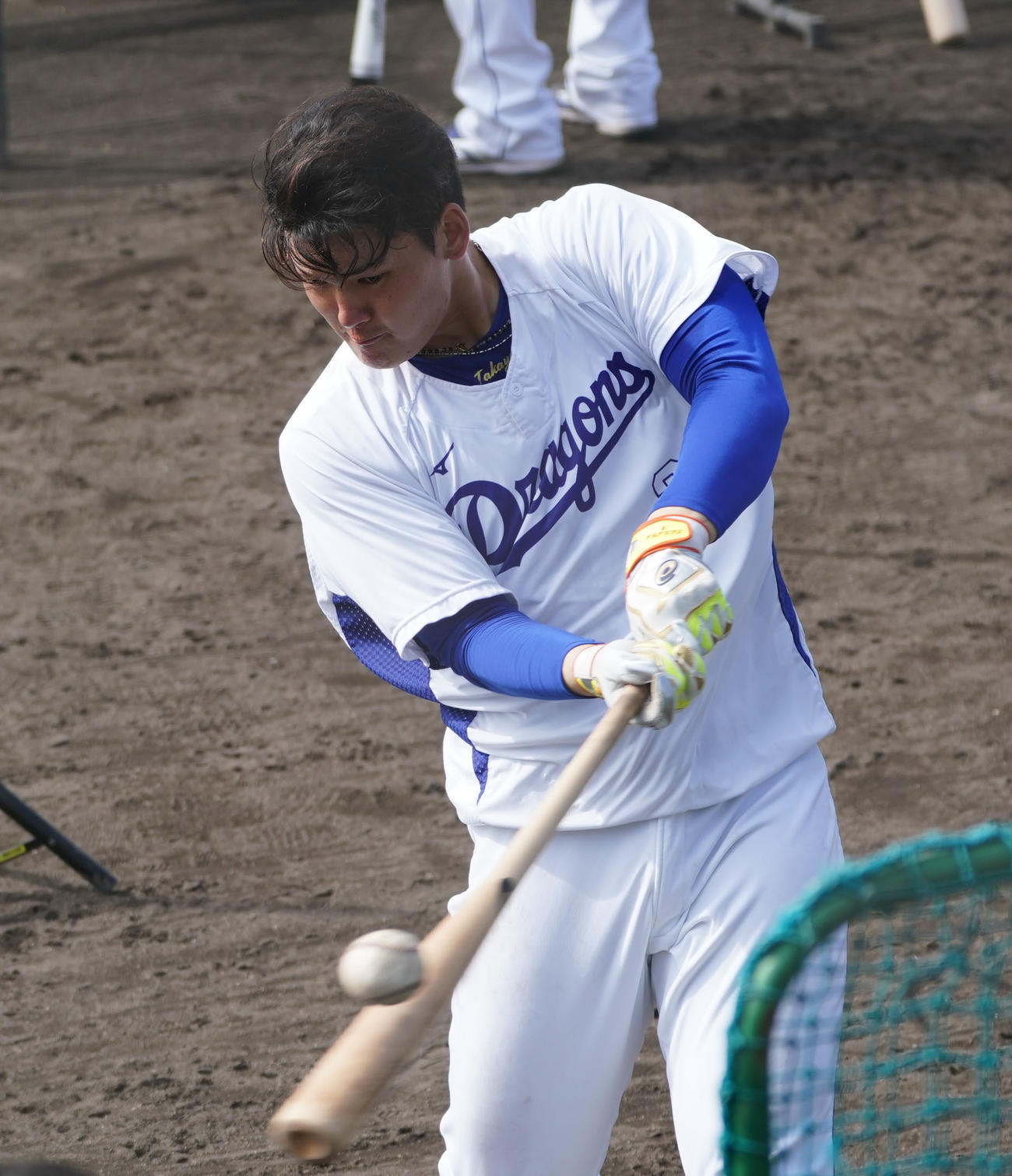 石川昂弥(2022年2月28日撮影）