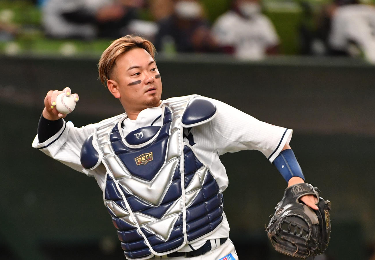 森友哉（2022年3月26日撮影）