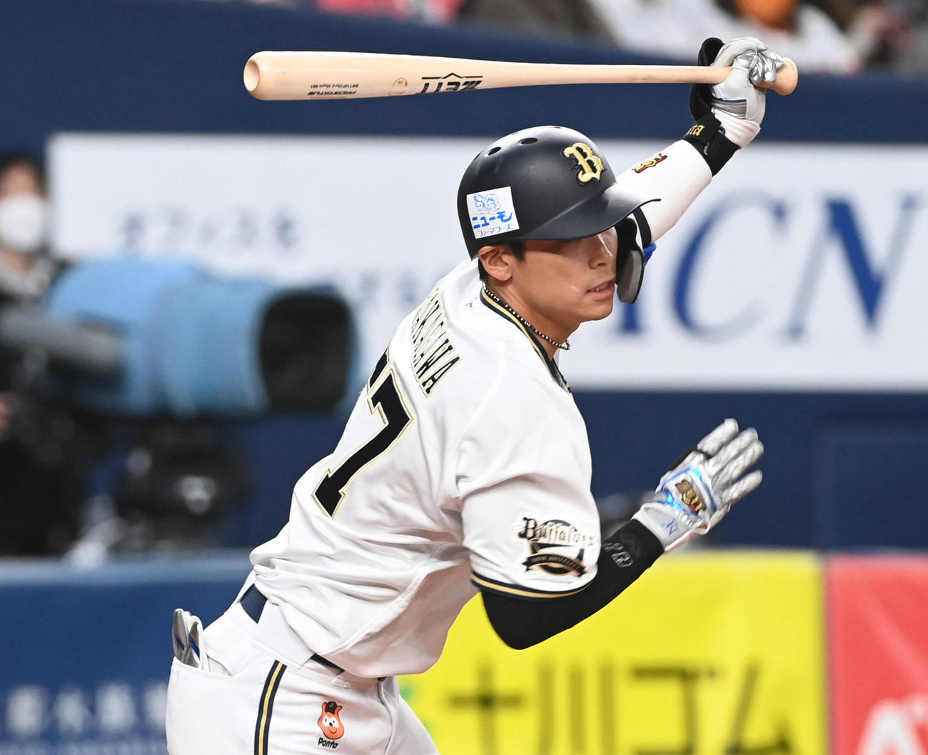 ユーティリティープレーヤーとして期待される中川圭太（2022年3月撮影）