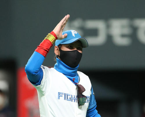 日本ハム新庄監督（2022年4月10日撮影）