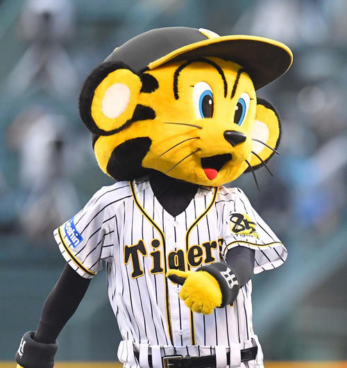 阪神のトラッキー（2020年9月撮影）