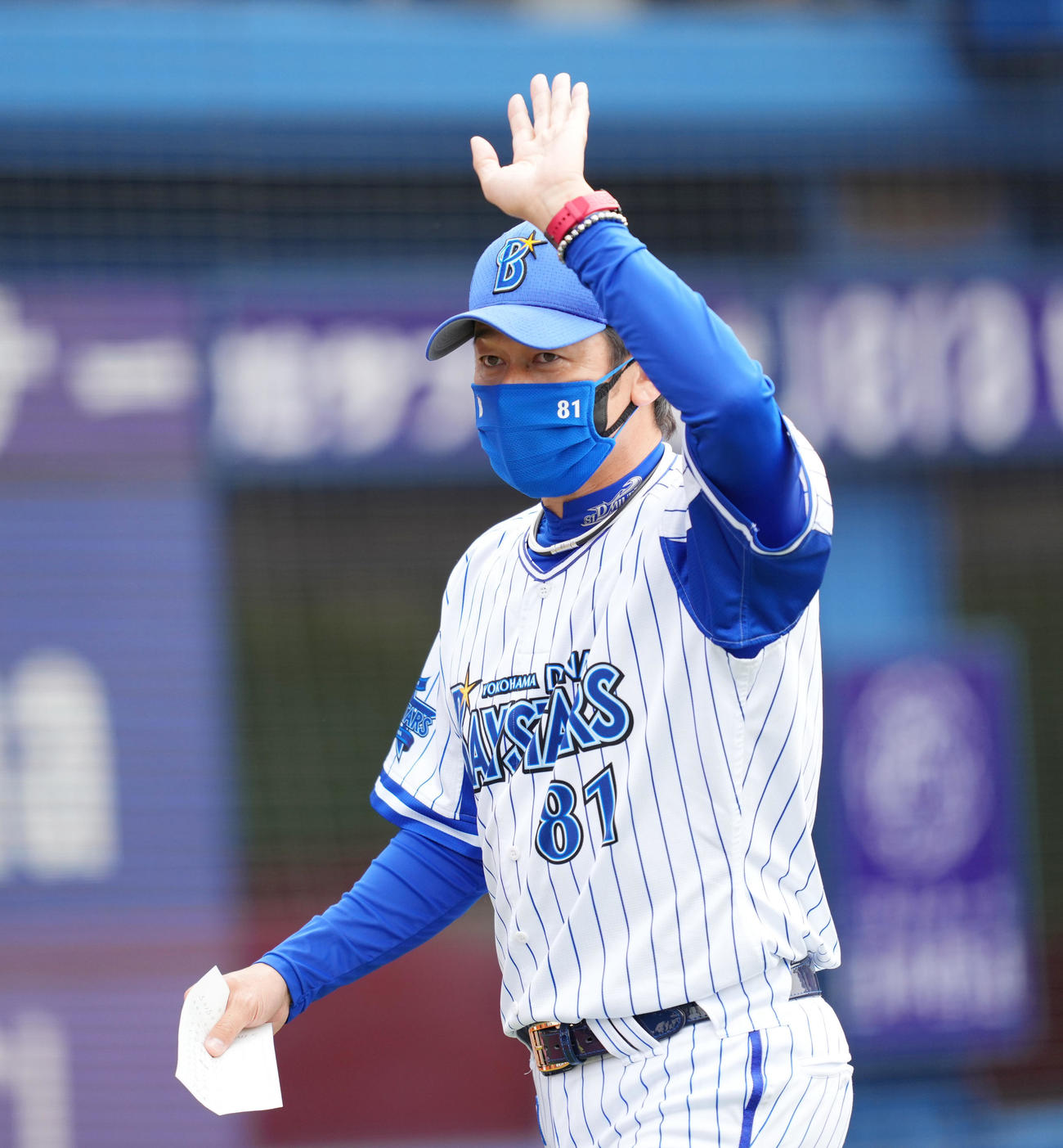DeNA三浦大輔監督（2022年5月15日撮影）