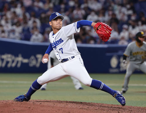 中日根尾昂（2022年7月1日撮影）