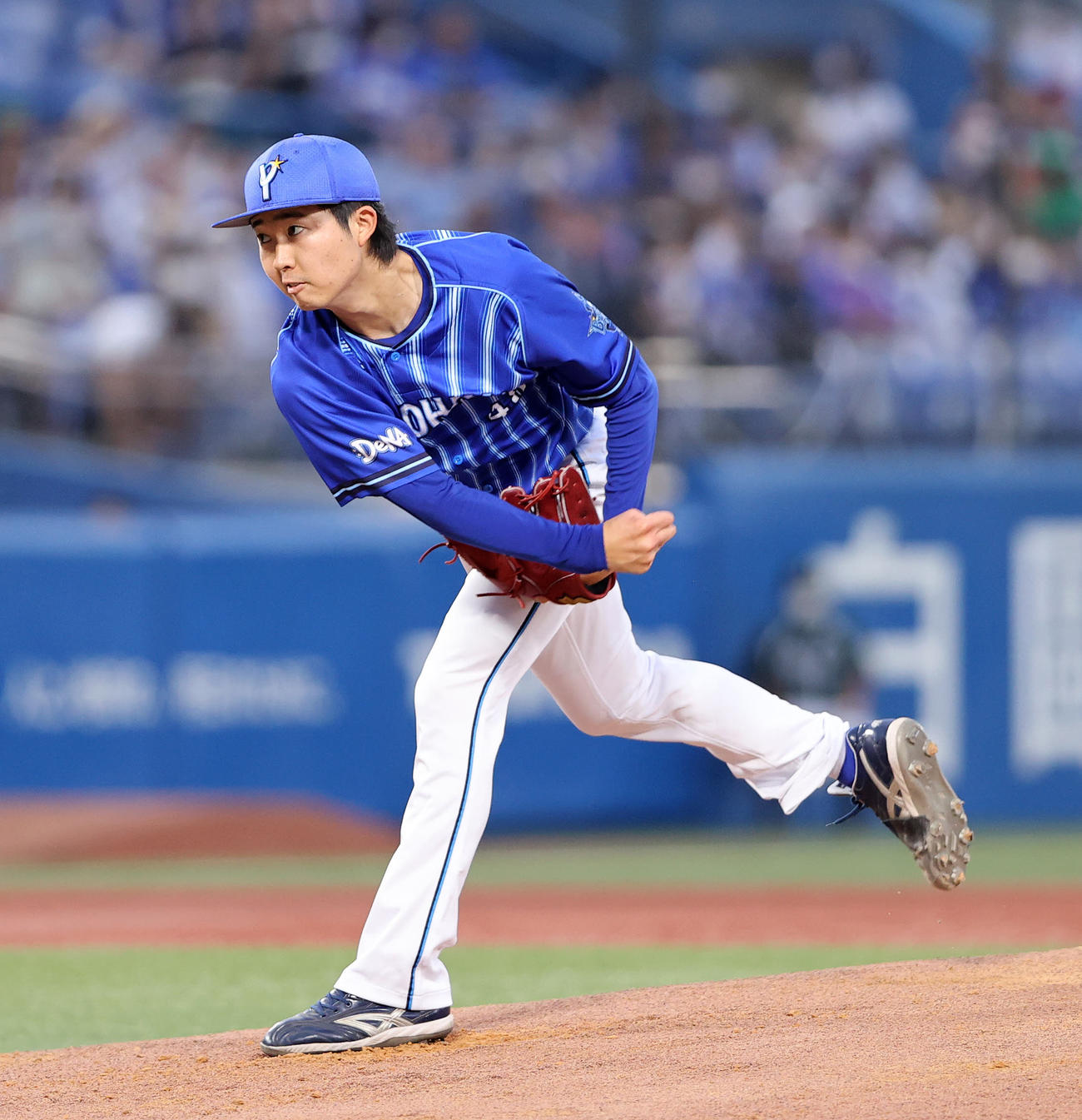 DeNA京山将弥（22年7月3日撮影）