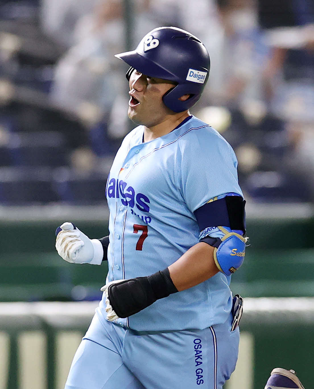 大阪ガス時代の末包昇大（2021年12月2日撮影）